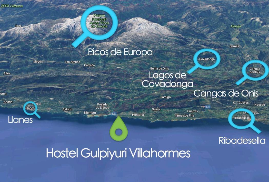 Hostel Gulpiyuri Llanes Villahormes ภายนอก รูปภาพ